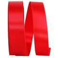 Reliant Ribbon Reliant Ribbon 5000-065-09C 1.5 in. 100 Yards Double Face Satin Allure Ribbon; Red 5000-065-09C